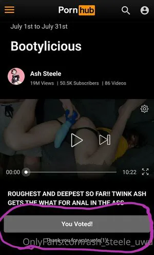 Ash Steele Uwu OnlyFans Leaked Free Thumbnail Picture - #Ml4iRvef1Y