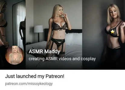 Asmr Maddy OnlyFans Leaked Free Thumbnail Picture - #07rKOCldmL