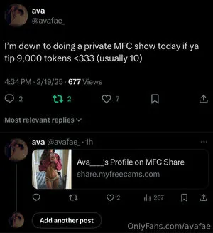 Avafae OnlyFans Leaked Free Thumbnail Picture - #fEHVGp7Y3p