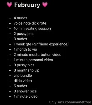Avanetfree OnlyFans Leaked Free Thumbnail Picture - #4VJdn3JLmz