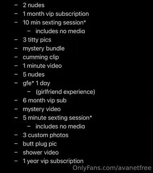 Avanetfree OnlyFans Leaked Free Thumbnail Picture - #Pj3v91it5r