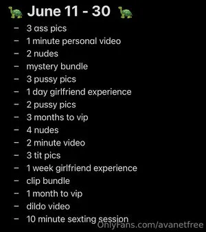 Avanetfree OnlyFans Leaked Free Thumbnail Picture - #l0AkT4NoCq