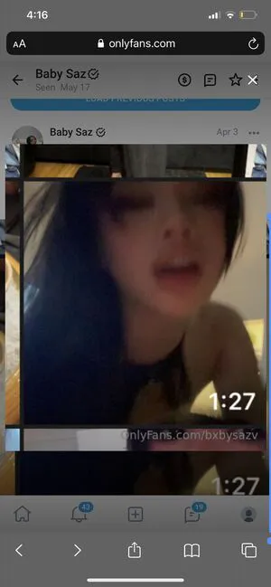 Babysaz OnlyFans Leaked Free Thumbnail Picture - #XxvbHaZrKg