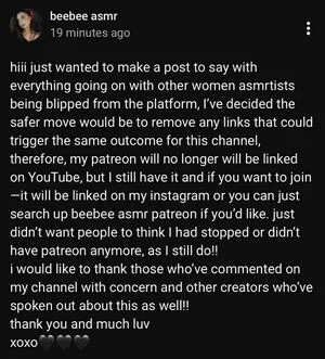 Beebee Asmr OnlyFans Leaked Free Thumbnail Picture - #VOAYLbsR8z