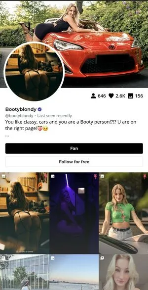 Bootyblondy Thumbnail Picture
