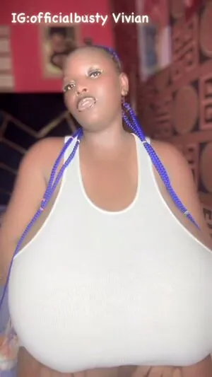 Busty Vivian Biggest Boobs In Africa Thumbnail Picture
