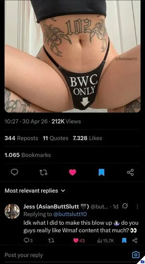 Butt Slutt OnlyFans Leaked Free Thumbnail Picture - #LCxIk9nvtx