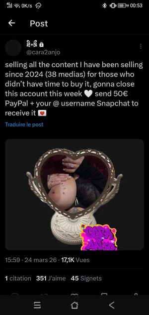 Cara2anjo OnlyFans Leaked Free Thumbnail Picture - #3A5YxML4vB