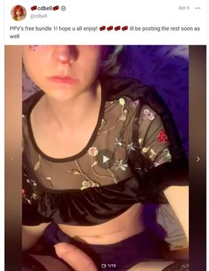 Cd Bell OnlyFans Leaked Free Thumbnail Picture - #BTIKRrCkAs