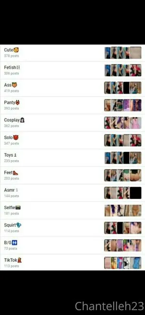 Chantelleh2233 Thumbnail Picture