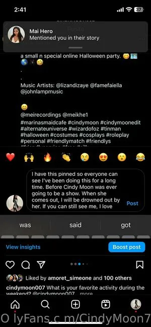 Cindymoon7 OnlyFans Leaked Free Thumbnail Picture - #1W9xt8XAF5