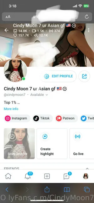 Cindymoon7 OnlyFans Leaked Free Thumbnail Picture - #4KCRd3hcup