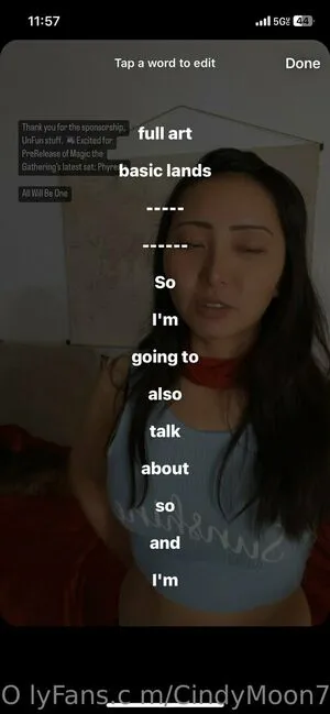 Cindymoon7 OnlyFans Leaked Free Thumbnail Picture - #7mKuZrmHOA