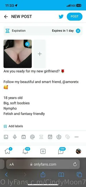 Cindymoon7 OnlyFans Leaked Free Thumbnail Picture - #A1qaJOH6Ne