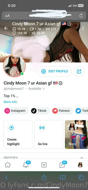 Cindymoon7 OnlyFans Leaked Free Thumbnail Picture - #DGXLFehDWN