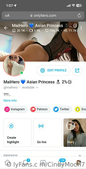 Cindymoon7 OnlyFans Leaked Free Thumbnail Picture - #F15EkhDCWY