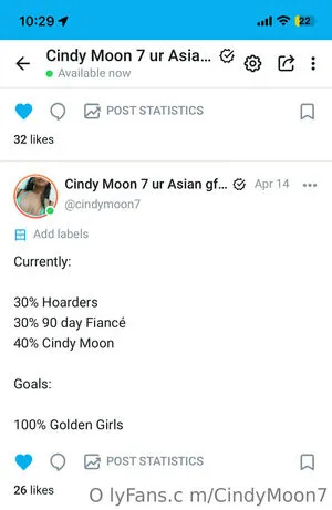 Cindymoon7 OnlyFans Leaked Free Thumbnail Picture - #HK9IDg6sZX