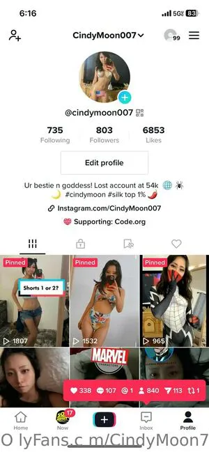 Cindymoon7 OnlyFans Leaked Free Thumbnail Picture - #VSEOw3eW5s