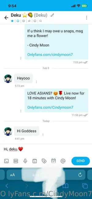 Cindymoon7 OnlyFans Leaked Free Thumbnail Picture - #XK1DFd158v
