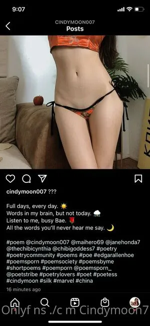 Cindymoon7 OnlyFans Leaked Free Thumbnail Picture - #av4gTSJbnv