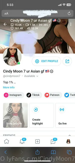 Cindymoon7 OnlyFans Leaked Free Thumbnail Picture - #wedRkQFDZO