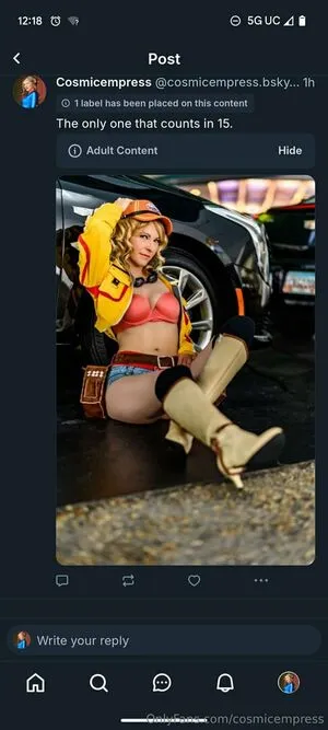 Cosmicempress OnlyFans Leaked Free Thumbnail Picture - #kftLhwZxdD