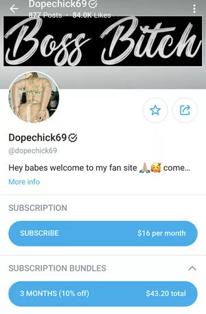 Dopechick69 OnlyFans Leaked Free Thumbnail Picture - #lfFZbU0TjZ