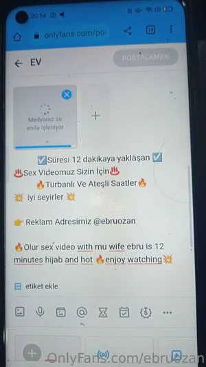 Ebruozan OnlyFans Leaked Free Thumbnail Picture - #SeueVQMtl1