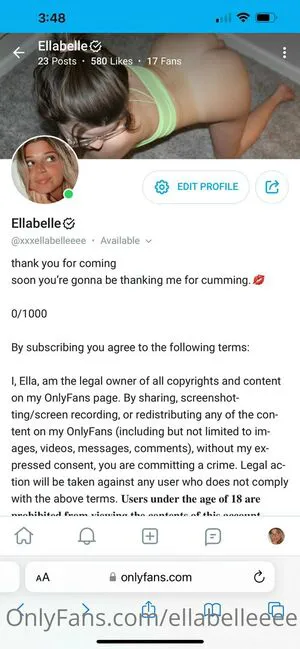Ellabelleeee OnlyFans Leaked Free Thumbnail Picture - #AGbkT54uLr