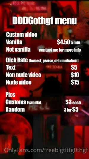 Freedddgothgf OnlyFans Leaked Free Thumbnail Picture - #Z5sIrK5qyf