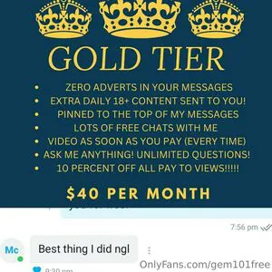 Gem101free OnlyFans Leaked Free Thumbnail Picture - #RTR92uJInR