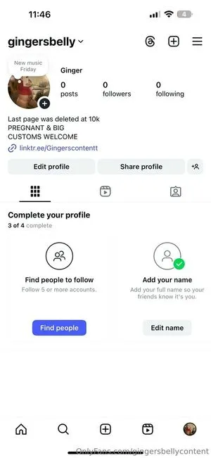 Gingersbellycontent OnlyFans Leaked Free Thumbnail Picture - #28dB5yyt3W