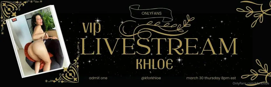 Kforkhloe OnlyFans Leaked Free Thumbnail Picture - #729GIQ5p5e