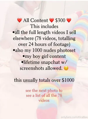 kirabee OnlyFans Leaked Free Thumbnail Picture - #VCinvHOXDY
