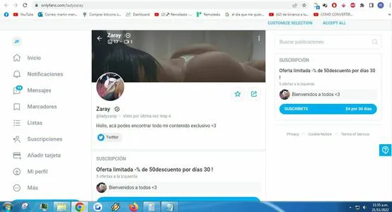 Ladyzaray OnlyFans Leaked Free Thumbnail Picture - #FyPRNFpkKH