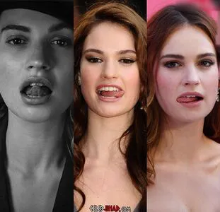 Lily James OnlyFans Leaked Free Thumbnail Picture - #UBm4Undwar