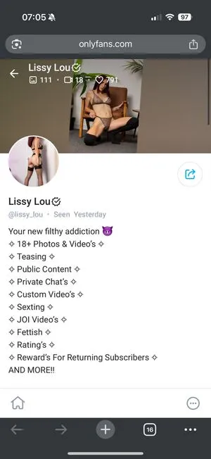 Lissy Lou Thumbnail Picture