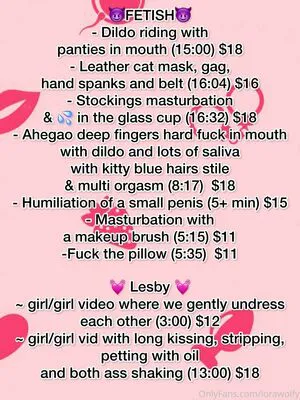 Lorawolfy OnlyFans Leaked Free Thumbnail Picture - #qDsA8rKyIP