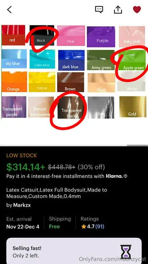 Loveylamiau OnlyFans Leaked Free Thumbnail Picture - #GLD30PyUP4