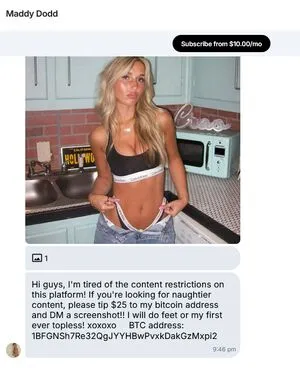 Maddy Dodd OnlyFans Leaked Free Thumbnail Picture - #o5v14mnwoC