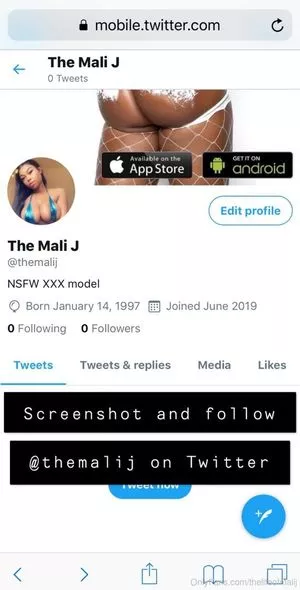 MaliJ OnlyFans Leaked Free Thumbnail Picture - #TdjrIvHRob