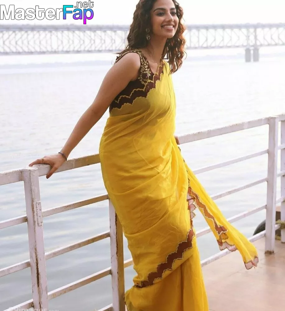 Meenakshi chaudhary saree