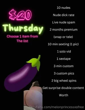 Melonprincessxofree OnlyFans Leaked Free Thumbnail Picture - #R8RcPXcfLM