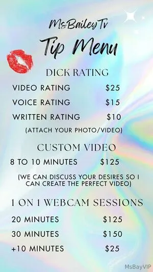 Msbaileytv OnlyFans Leaked Free Thumbnail Picture - #tumL7L4wQm