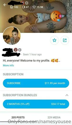 Namesyousee OnlyFans Leaked Free Thumbnail Picture - #Ik8dVbRIs3