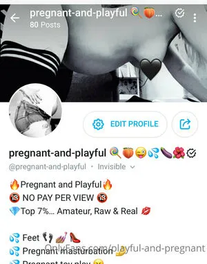 Playful And Pregnant Thumbnail Picture