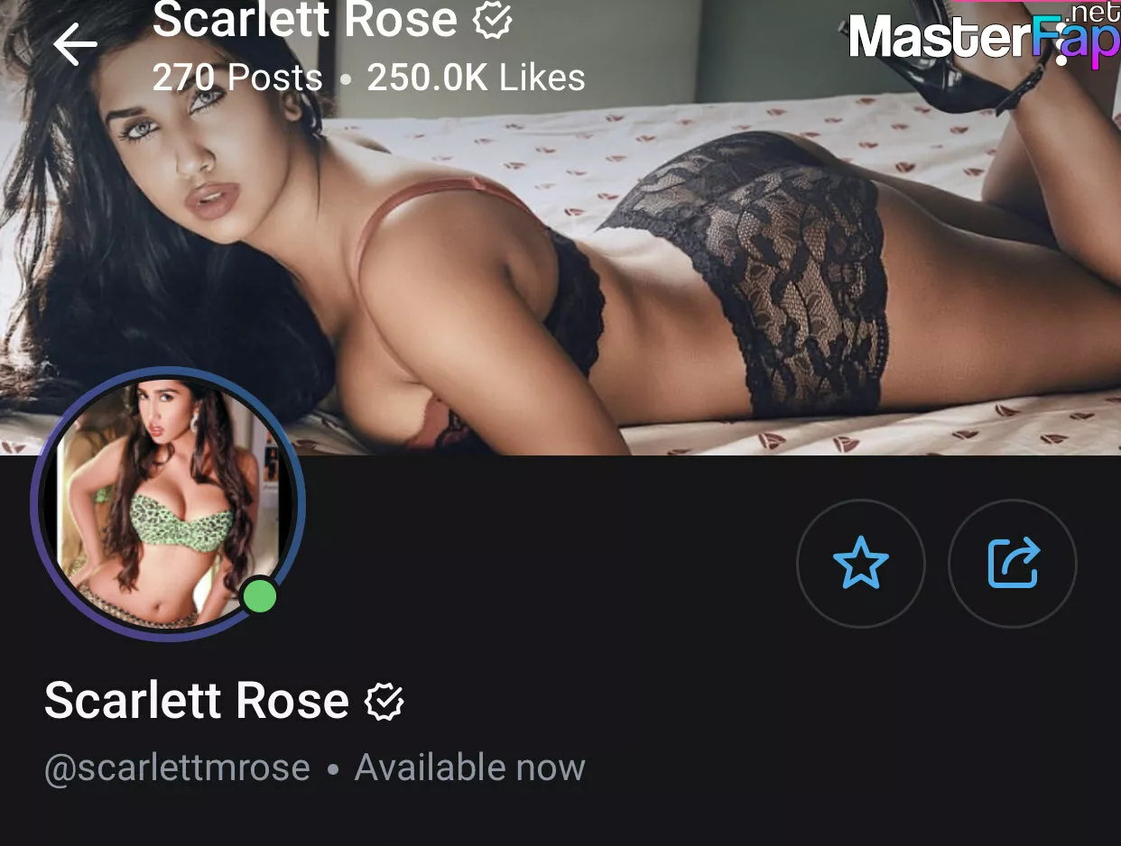Scarlett m rose naked