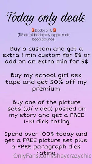 Shaycrazychic OnlyFans Leaked Free Thumbnail Picture - #tmdjV8Dnsk