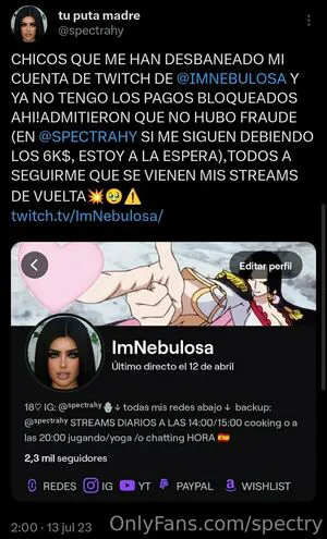 Spectry OnlyFans Leaked Free Thumbnail Picture - #nU66s1YUNp
