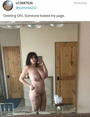Summie OnlyFans Leaked Free Thumbnail Picture - #wUwrarhDeb